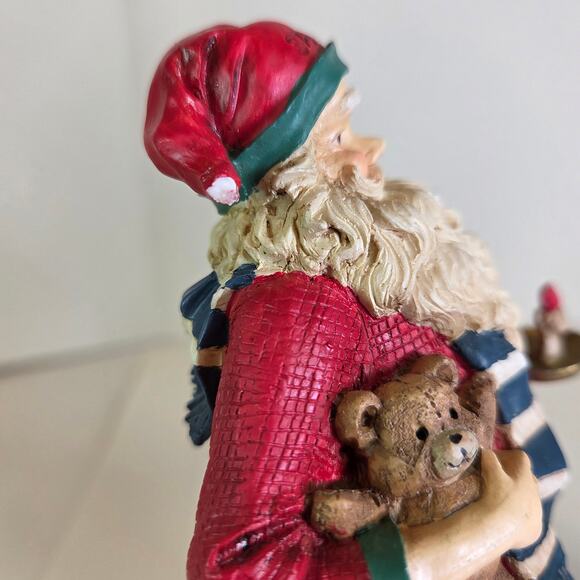 Midwest Importers Santa Pair – Christmas Figurines 9" Holiday Decor - Picture 10 of 13